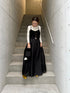 organdy maxi skirt